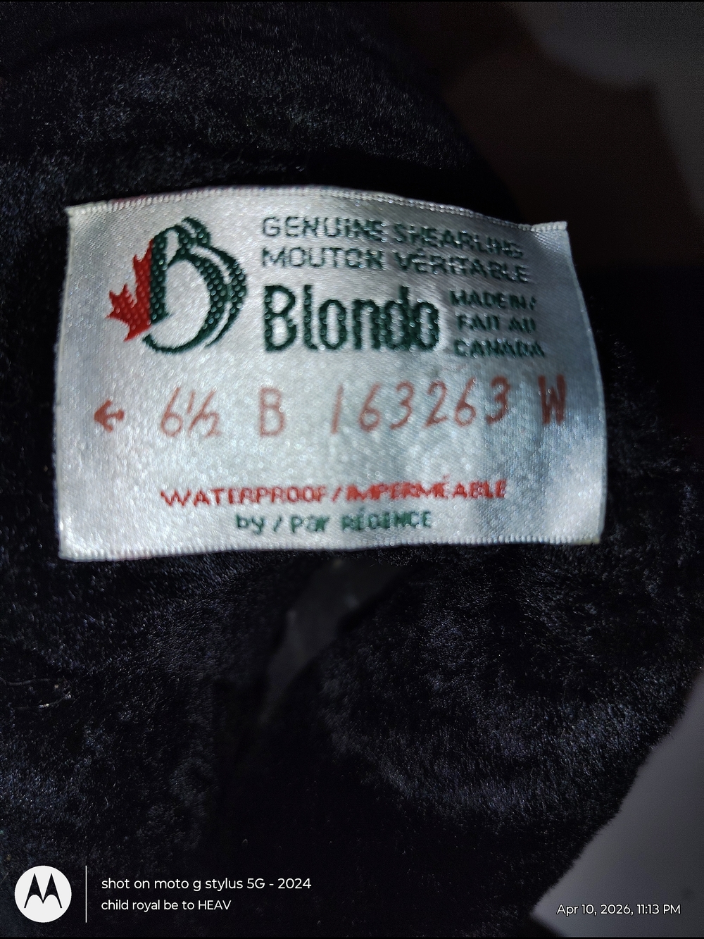 Blondo Waterproof Shearling Boots - Black 6.5